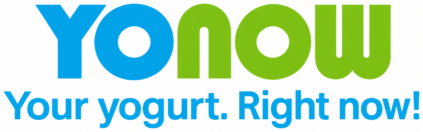 YONOW — Your yogurt. Right now!